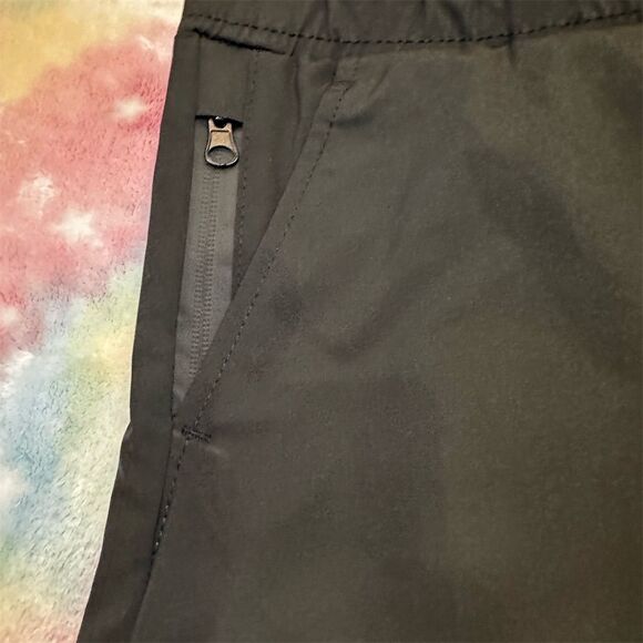 Men's JumpStart Black Nylon Cargo Shorts M Utility Style Quick-Dry Lightweight - Picture 5 of 5